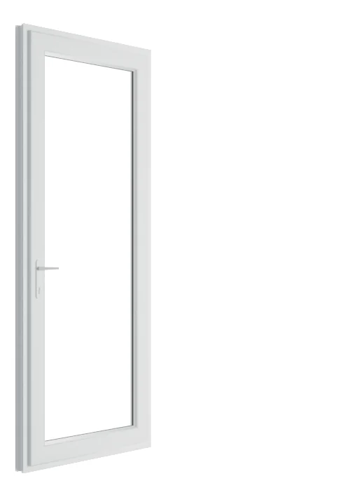 uPVC entry door opening demonstration