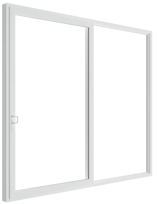 uPVC sliding door opening demonstration